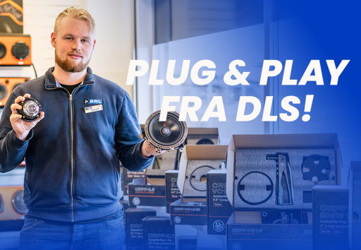 Oppgrader den originale lyden med Plug and Play fra DLS Cruise