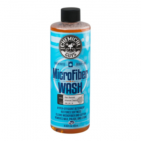 Chemical Guys Microfiber Wash rengöring av mikrofiber, 473 ml i gruppen Billyd / Bilpleie / Mikrofiberkluter hos BRL Electronics (179CWS20116)