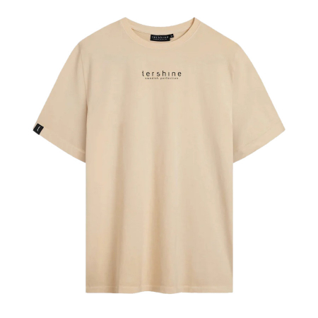 Tershine Oversized T-skjorte, beige, XX-large i gruppen Billyd / Tilbehør / Merchandise hos BRL Electronics (184OSTSHIRTB2XL)