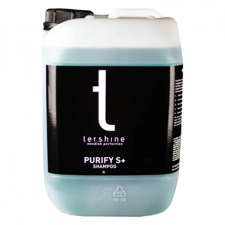 Tershine Purify S+ - Shampoo, keramisk shampoo med lakkbeskyttelse, 5 L i gruppen Billyd / Bilpleie / Bilschampo hos BRL Electronics (184PURIFYSPLUS5)