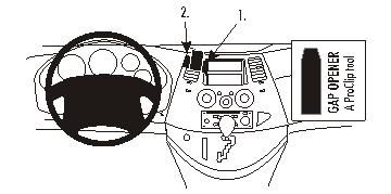 ProClip Monteringsbøyle Mitsubishi Grandis 04-10, Sentrert i gruppen Billyd / Hva passer i min bil  / Mitsubishi hos BRL Electronics (240853488)