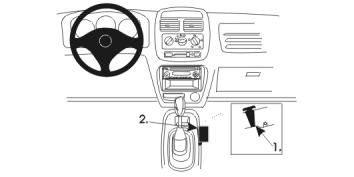 ProClip Monteringsbøyle Suzuki Ignis 01-03 i gruppen Billyd / Hva passer i min bil  / Suzuki hos BRL Electronics (240SUZIGN01PROC)