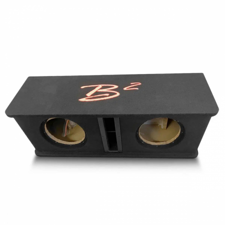 B2 Audio DVPE28 uten basselement, tom 2x8 tommers basskasse i gruppen Billyd / Bass / Tom basskasse hos BRL Electronics (505DVPE28WOSUB)