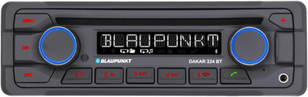 Blaupunkt Dakar 224, 24V stereo med Bluetooth og 2 par lavnivå med 4V i gruppen Tilbehør hos BRL Electronics (873DAKAR224BT24V)