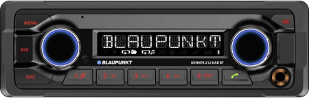 Blaupunkt Denver 212 DAB BT, robust bilstereo med Bluetooth & 3 par lavnivåutganger i gruppen Billyd / Bilstereo / 1-din spiller hos BRL Electronics (873DENVER212DABBT12V)