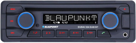 Blaupunkt Dubai 324 DAB BT, 24V stereo med DAB og 2 par lavnivå med 4V i gruppen Tilbehør hos BRL Electronics (873DUBAI324DABBT24V)