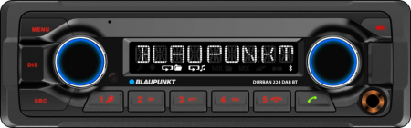 Blaupunkt Durban 224 DAB BT, 24V bilstereo med DAB og BT i gruppen Billyd / Bilstereo / 1-din spiller hos BRL Electronics (873DURBAN224DABBT24V)