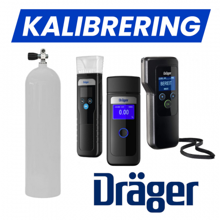 Kalibrering av Dräger alkometer i gruppen Billyd / Tilbehør / Alkotest hos BRL Electronics (KALDRAGERO)