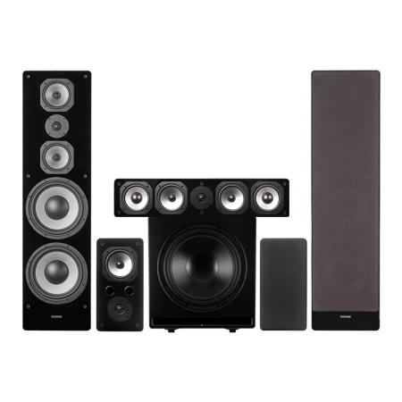 Dynavoice Challenger M-105 EX v4 høyttalerpakke 5.1, svart i gruppen Pakkeløsninger / Pakker for hjemmet / Høyttalerpakker hos BRL (SETM105PKT1)