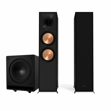 Klipsch R-800F & Dynavoice Challenger CSB-V12, 2.1 høyttalerpakke i gruppen Pakkeløsninger / Pakker for hjemmet / Høyttalerpakker hos BRL Electronics (SETR800FPKT7)