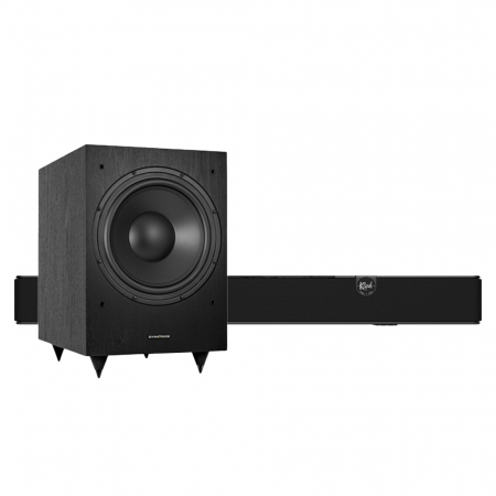 Klipsch Flexus Core 100 & Dynavoice MW10, 2.1 lydplankepakke med subwoofer i gruppen Lyd til hjemmet / Høyttalere / Lydplanke hos BRL Electronics (SETXCORE100PKT1)