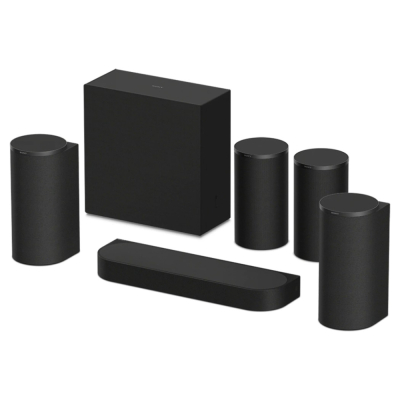 Sony BRAVIA Theatre Trio 5.1 hjemmekinoanlegg med Sub 8 og Rear 9