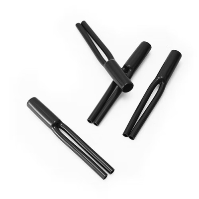 Norstone Black Speaker Cable Jacket, 4-pakning kabelbukser