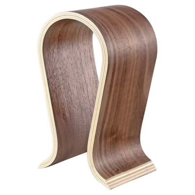 Norstone Wooden Headphone Stand, hodetelefonstativ i valnøtt