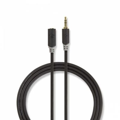 Nedis 3,5mm AUX kabel, hane till hona