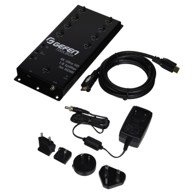 Gefen 1-til-8 HDMI-splitter med HDMI 2.0 4K-støtte, HDCP og 3D