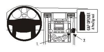 ProClip Monteringsbøyle Landrover Range Sport 05-09