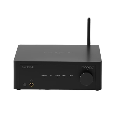 Tangent PreAmp III stereoforforsterker med Bluetooth, DAC og RIAA