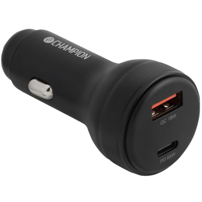 Champion Billader 83W 2-port QC/PD, svart