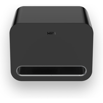 WiiM Sub Pro kompakt trådløs subwoofer, svart