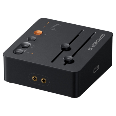 Fosi Audio C3 gaming-hodetelefonforsterker med DAC