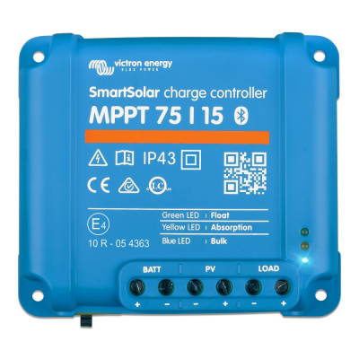 Victron SmartSolar MPPT 75/15, laderegulator for solcellepaneler