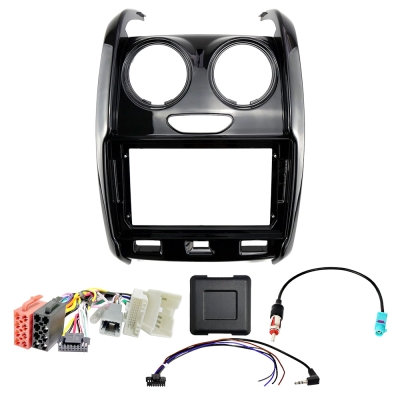 Auto-Connect installasjonssett for 9-tommers bilstereo, Dacia Duster HS Facelift 2014-2018