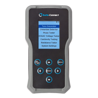 Auto-Connect MFAST, test- og måleverktøy for kabler og lyd