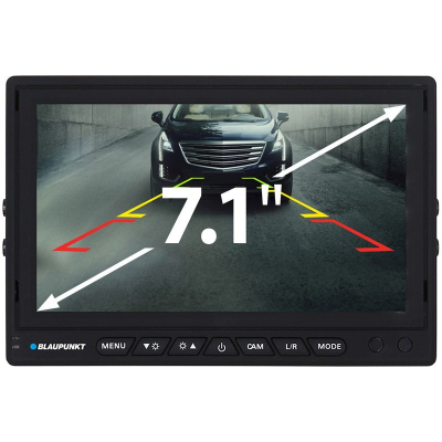 Blaupunkt RVM 7.1, 7″ skjerm for to ryggekameraer