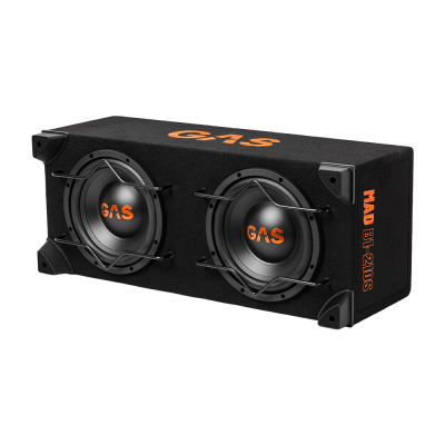 GAS MAD B1-210S, lukket 2x10-tommers basskasse