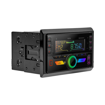 GAS MAD M210-BTR, 2-DIN bilstereo med Bluetooth og 2 par lavnivåutganger