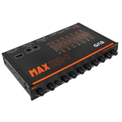 GAS MAX EQ1-7, 7-bånds analog equalizer