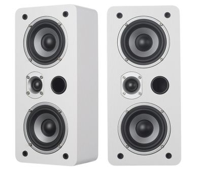 Dynavoice Magic LCR-4 EX v3 Vegghøyttaler hvit eik, par