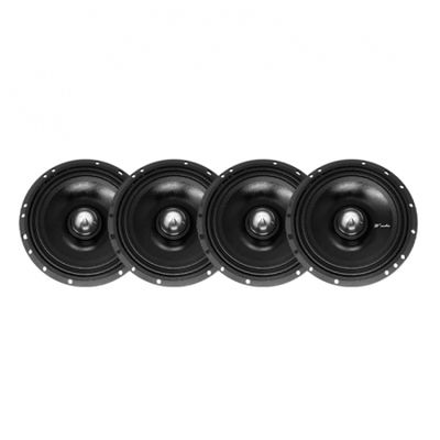 4-Pack B2 Audio RAGE6P Midbas 6.5tum