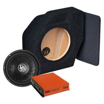 Basspakke med DLS PE10.D2 til Audi A4 Avant 2008-2015