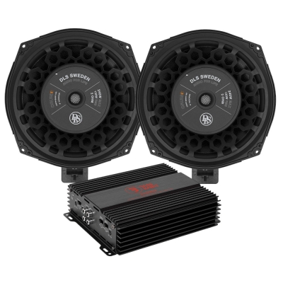 2-pakning DLS Cruise CRPP-BMW1.82 med RA500W, bassoppgradering til BMW