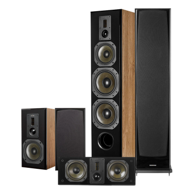 Dynavoice Definition DF-8II 5.0 høyttalerpakke, eik