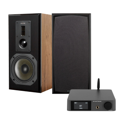 Dynavoice CA802BT & Definition DM-6II i eik, stereopakke