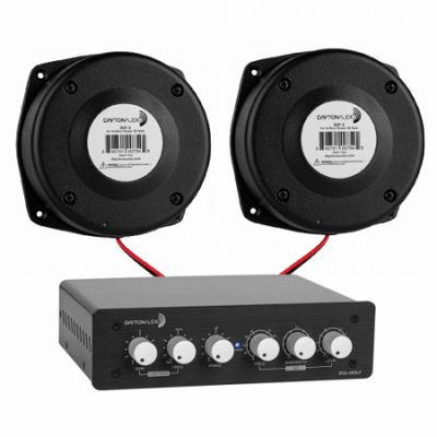 Dayton Audio DTA-100LF med 2 st BST-2, basshaker-paket
