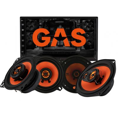 GAS GMV651BT & GAS MAD X1-høyttalere, bilstereopakke