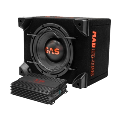 GAS MAD B1-110S med RA500W, 1x10 tommers basspakke