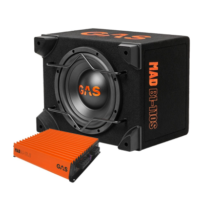 GAS MAD B1-110S med A1-70.2, 1x10-tommers basspakke