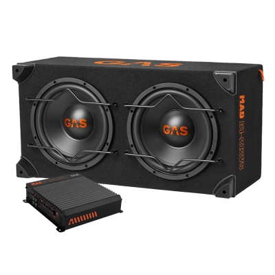 GAS MAD B1-212VS basspakke med MAD A2-600.1DFL