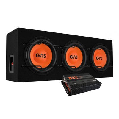 GAS MAD B1-310 & MAX A2-800.1D, basspakke