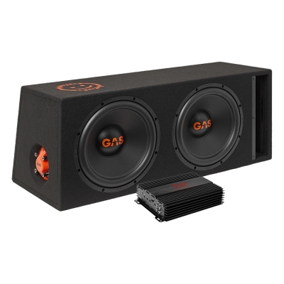 GAS MAD B2-212V med Bass Habit RA2000W, basspakke