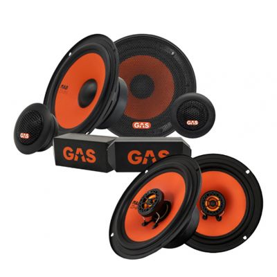 GAS MAD K1/X1, front- og bakhøyttalere