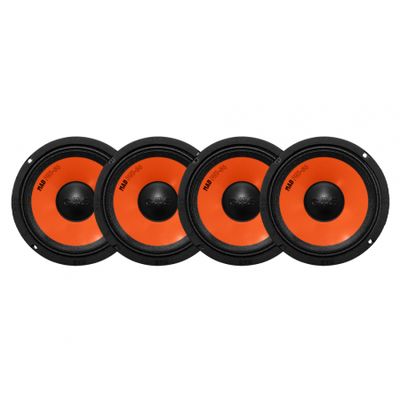 4-pakke GAS MAD PM1-64, 6.5 tommers midbass