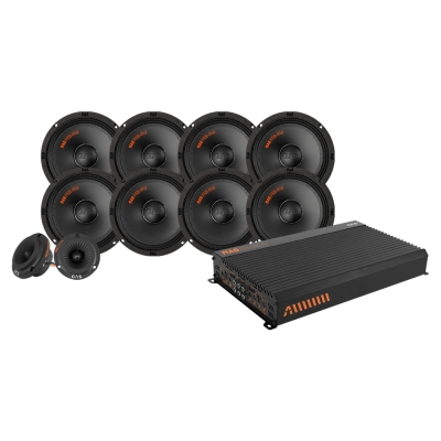 4-pakning GAS MAD PM2-64S med PT1-254 og forsterker, SPL-pakke