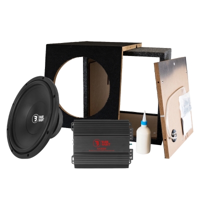 Bass Habit PL300 basskasse i byggesett med RA500W