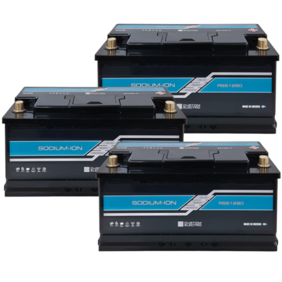 Batteripakke, 3-pakning CustomElectro RSS v2 12-90 Sodium-Ion